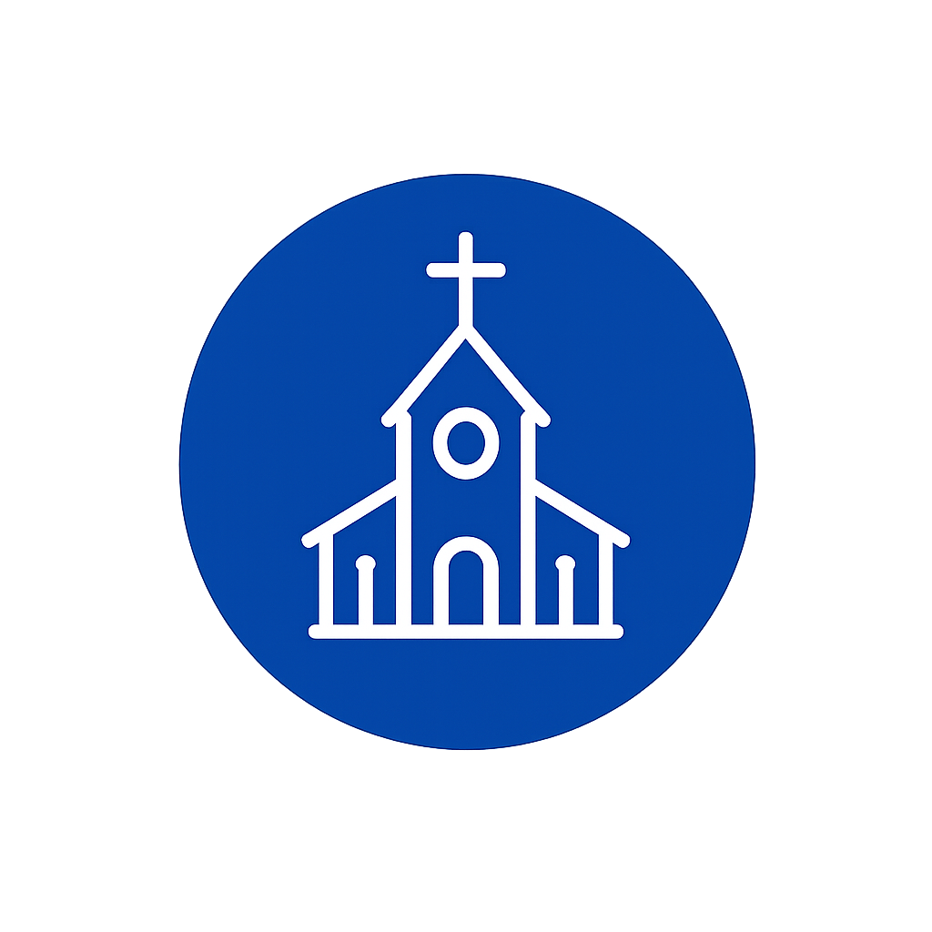 Church Blue Circle