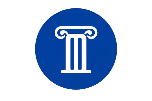 Column Blue Circle 1