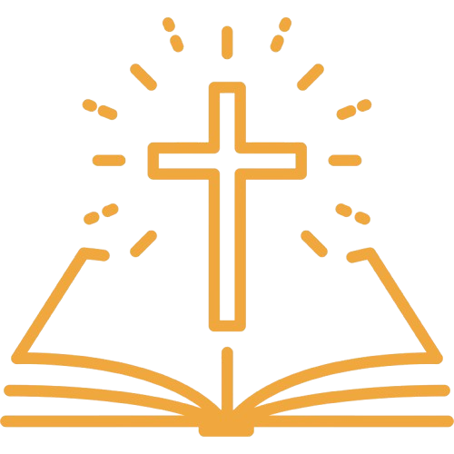 Gold Bible Heart