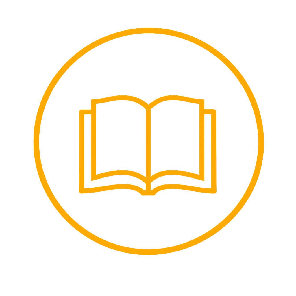 Open Bible Golden Icon